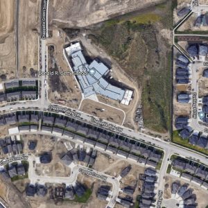 Donald Getty School (Chappelle) Edmonton Public Schools - aerial